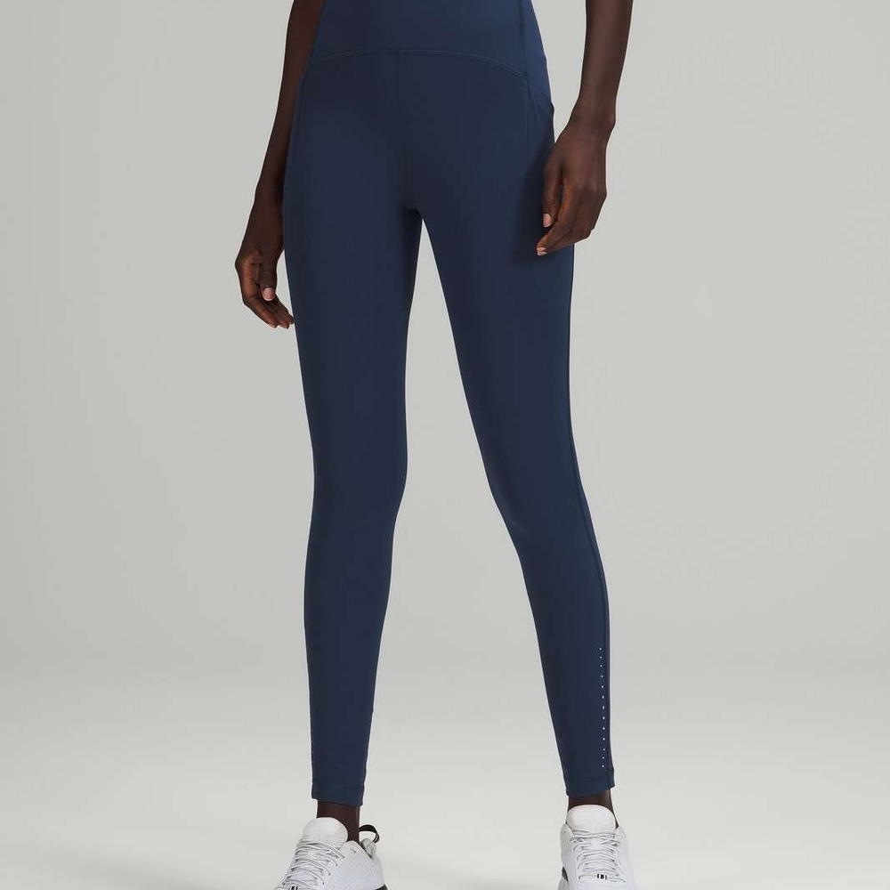 Lululemon Swift Speed High-Rise Tight 28" Sz 10 Mineral Blue